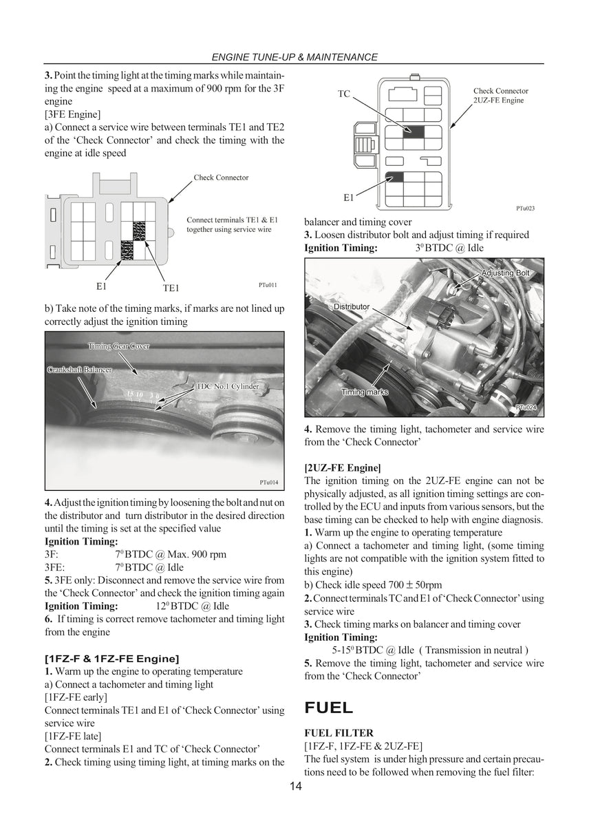Toyota Landcruiser Repair Manual 90-05