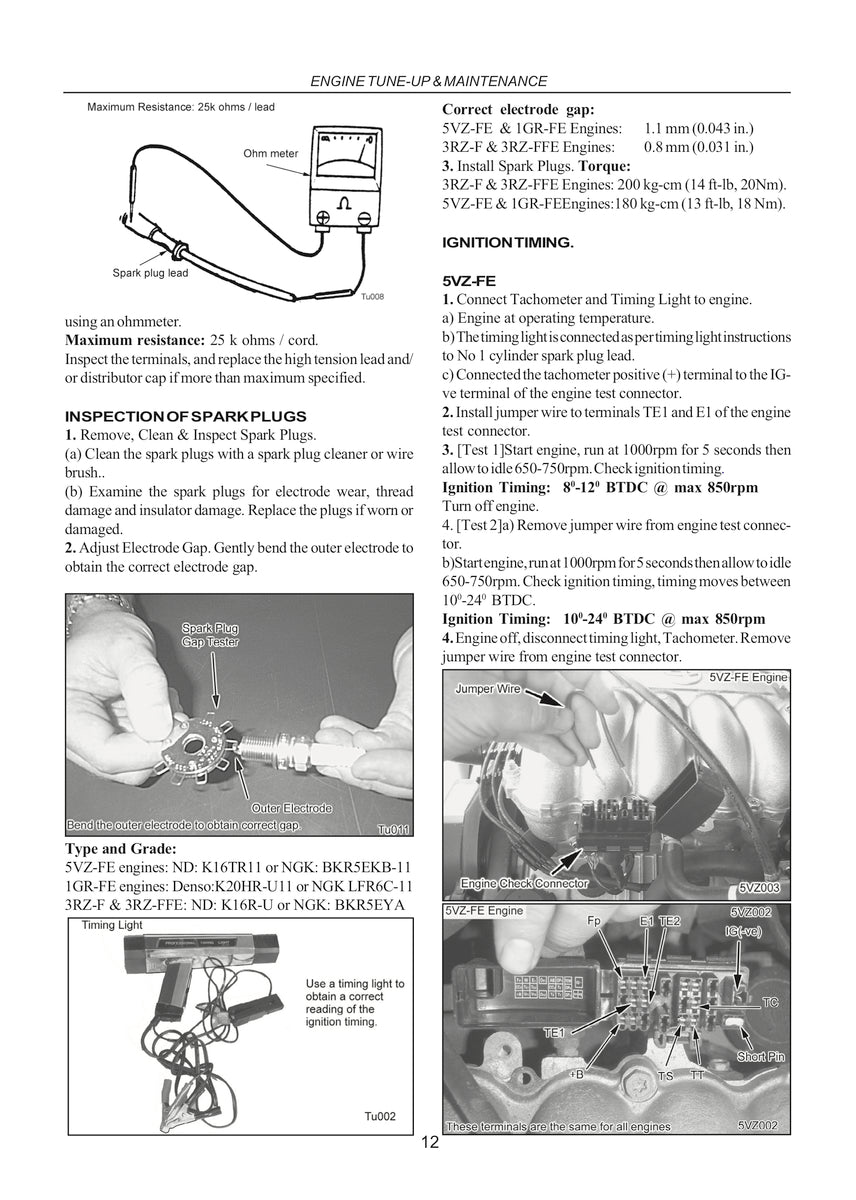 Toyota Prado Repair Manual 96-08