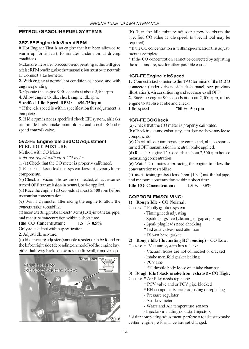 Toyota Prado Repair Manual 96-08