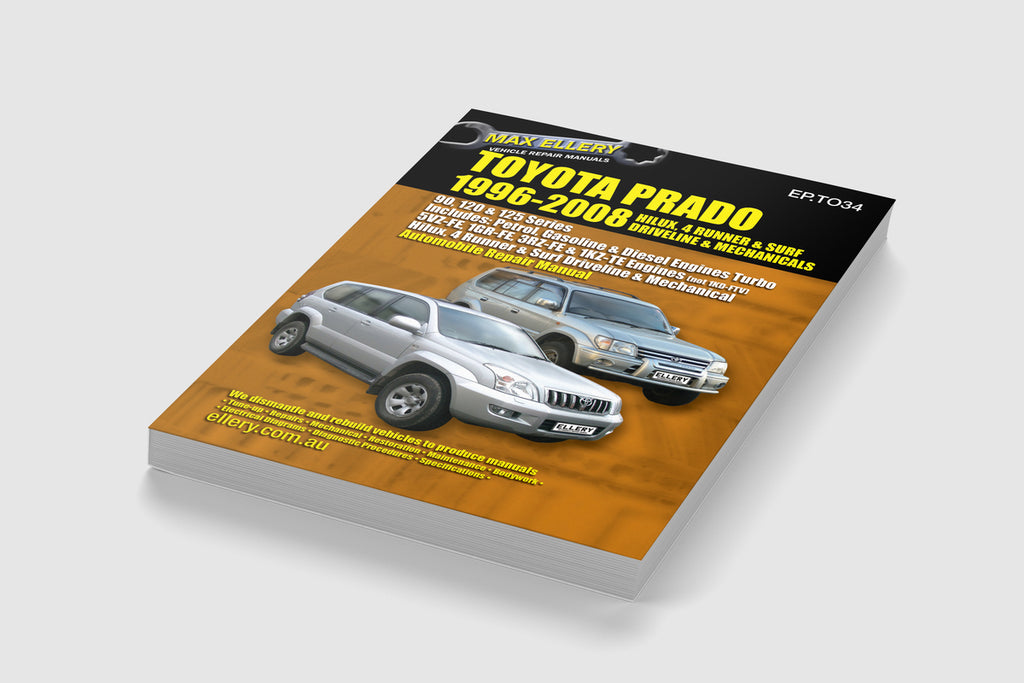 Toyota Prado Repair Manual 96-08