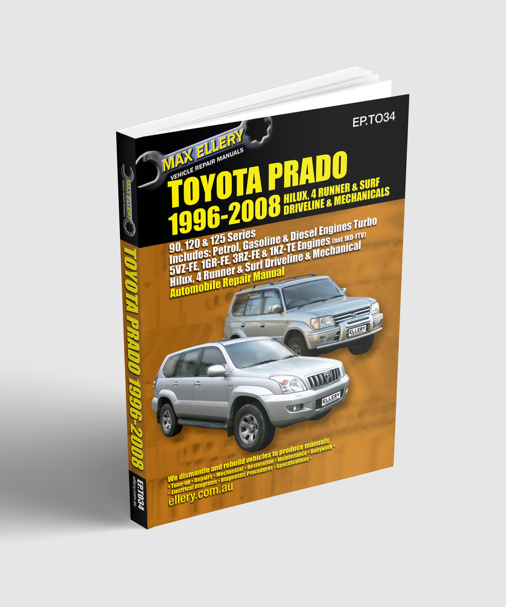 Toyota Prado Repair Manual 96-08
