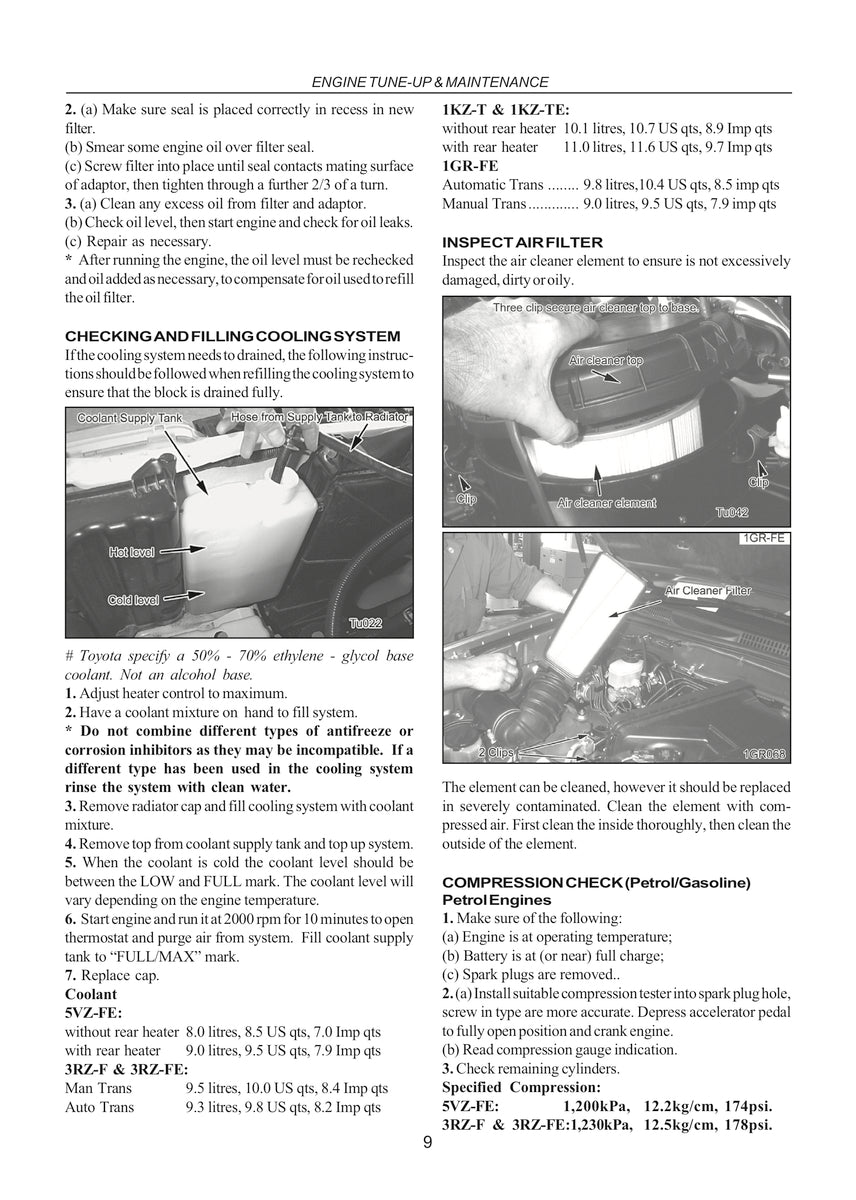Toyota Prado Repair Manual 96-08