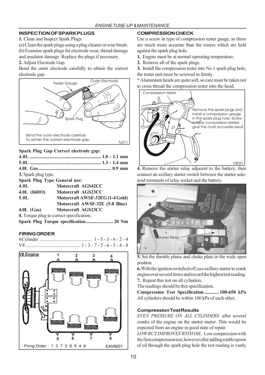 Falcon/Fairlane Vehicle Repair Manual 99-02