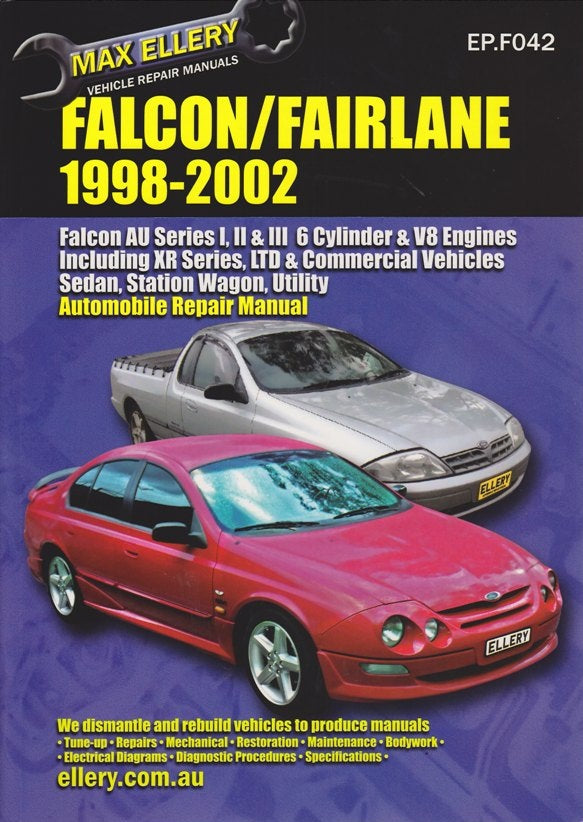 Falcon/Fairlane Vehicle Repair Manual 99-02