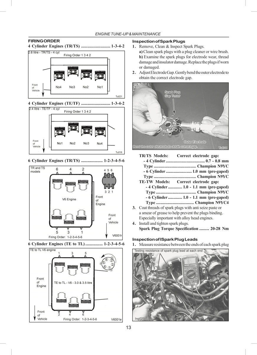Mitsubishi Magna/Verada Repair Manual 91-05