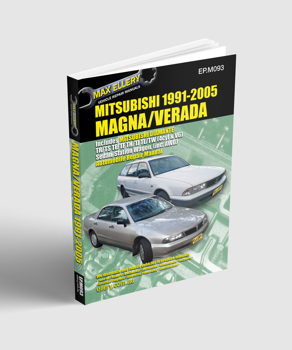 Mitsubishi Magna/Verada Repair Manual 91-05