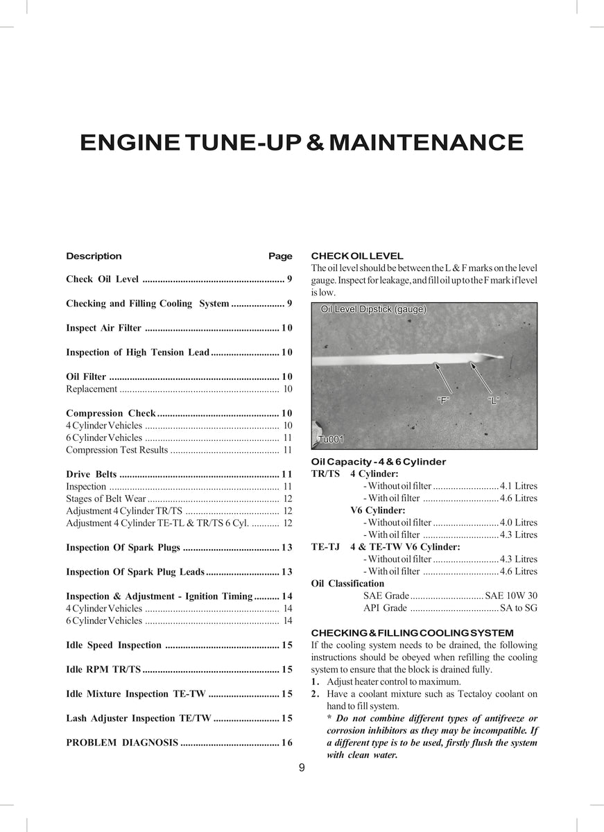 Mitsubishi Magna/Verada Repair Manual 91-05