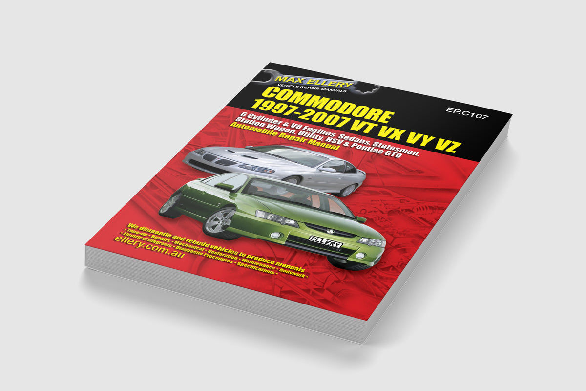 Holden Commodore VT VX VY VZ Repair Manual 1997-2007