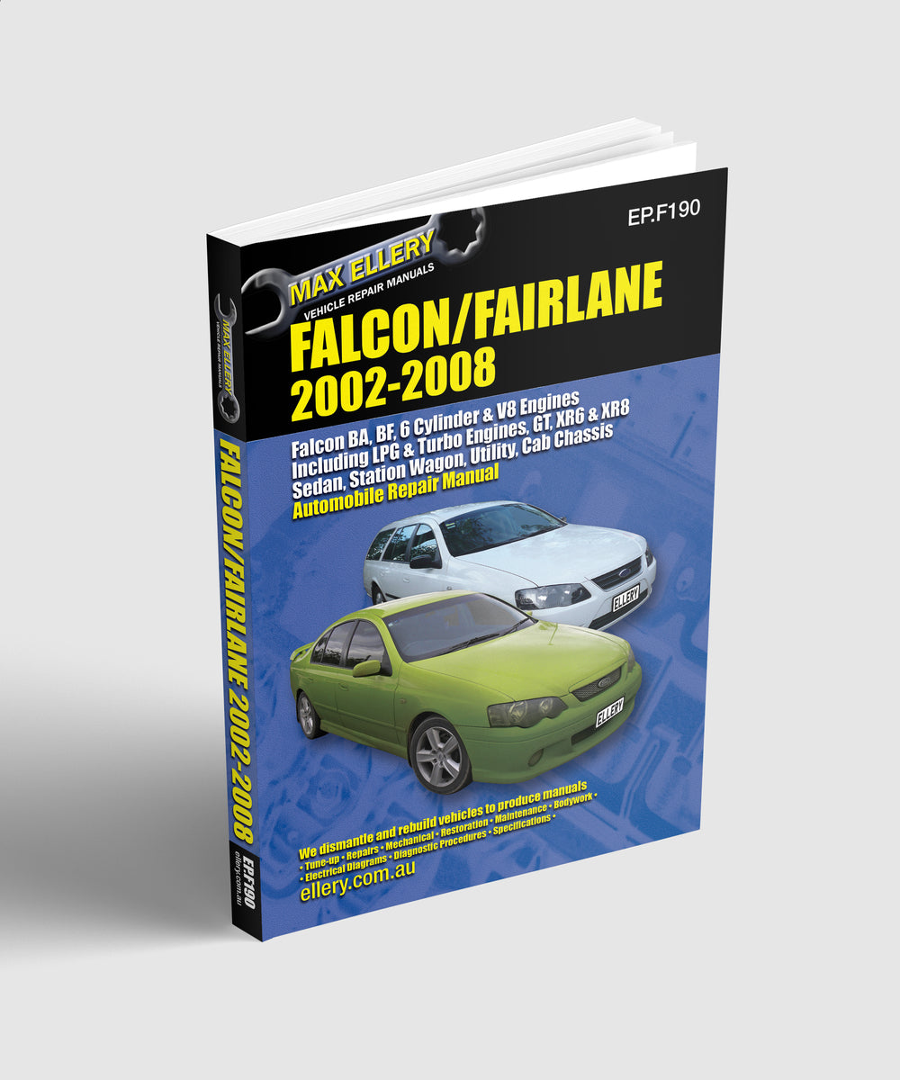 Ford Falcon/Fairlane Ba Bf Repair Manual 02-08
