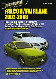 Ford Falcon/Fairlane Ba Bf Repair Manual 02-08