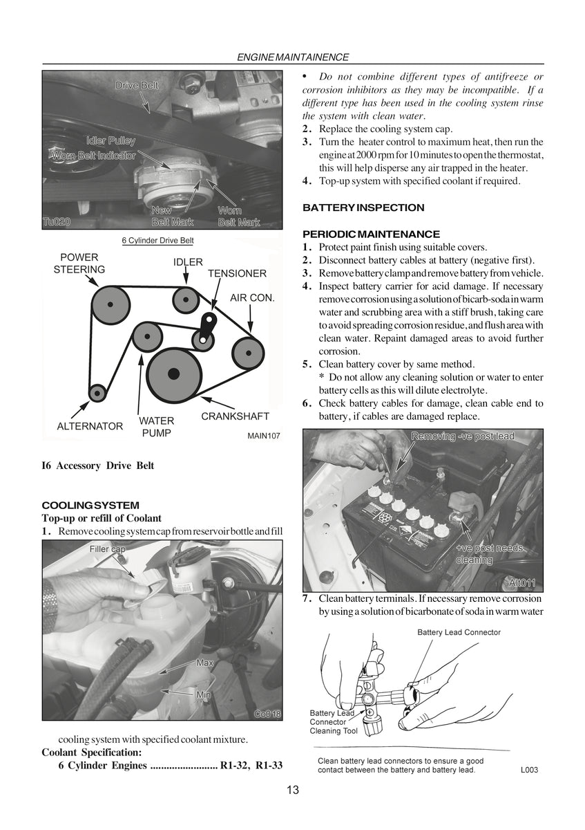 Ford Territory Rear & All Drive Repair Manual 2004-2009