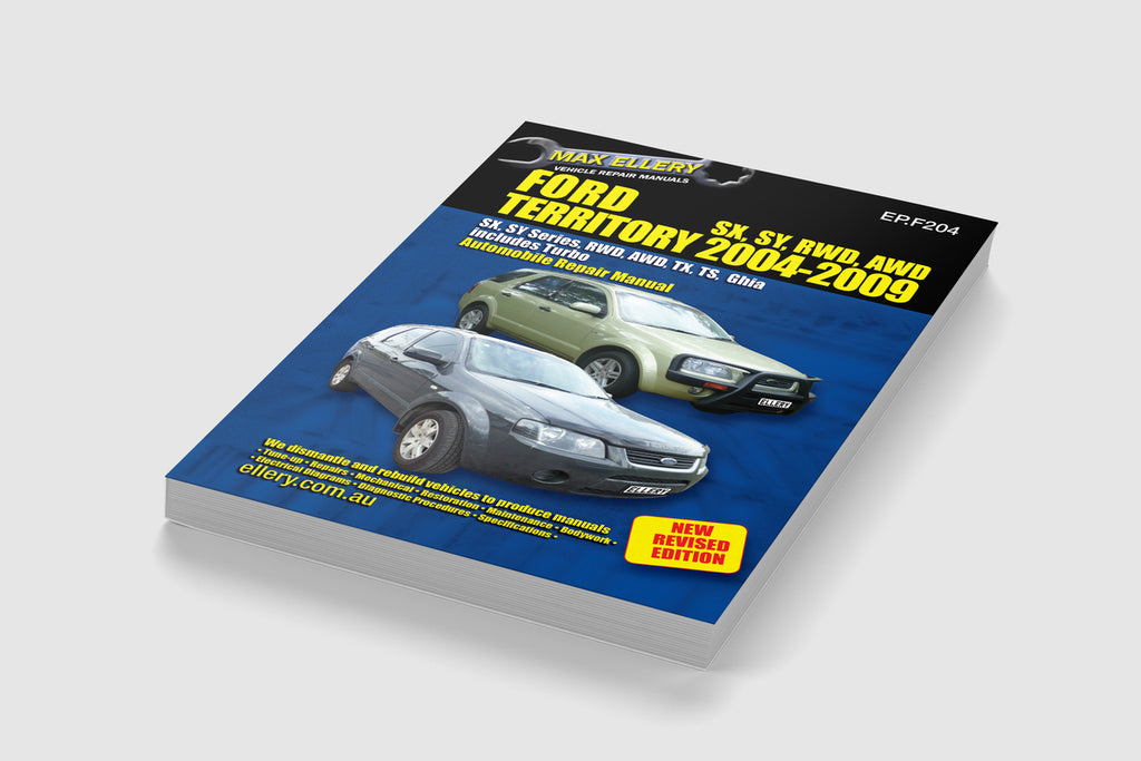 Ford Territory Rear & All Drive Repair Manual 2004-2009