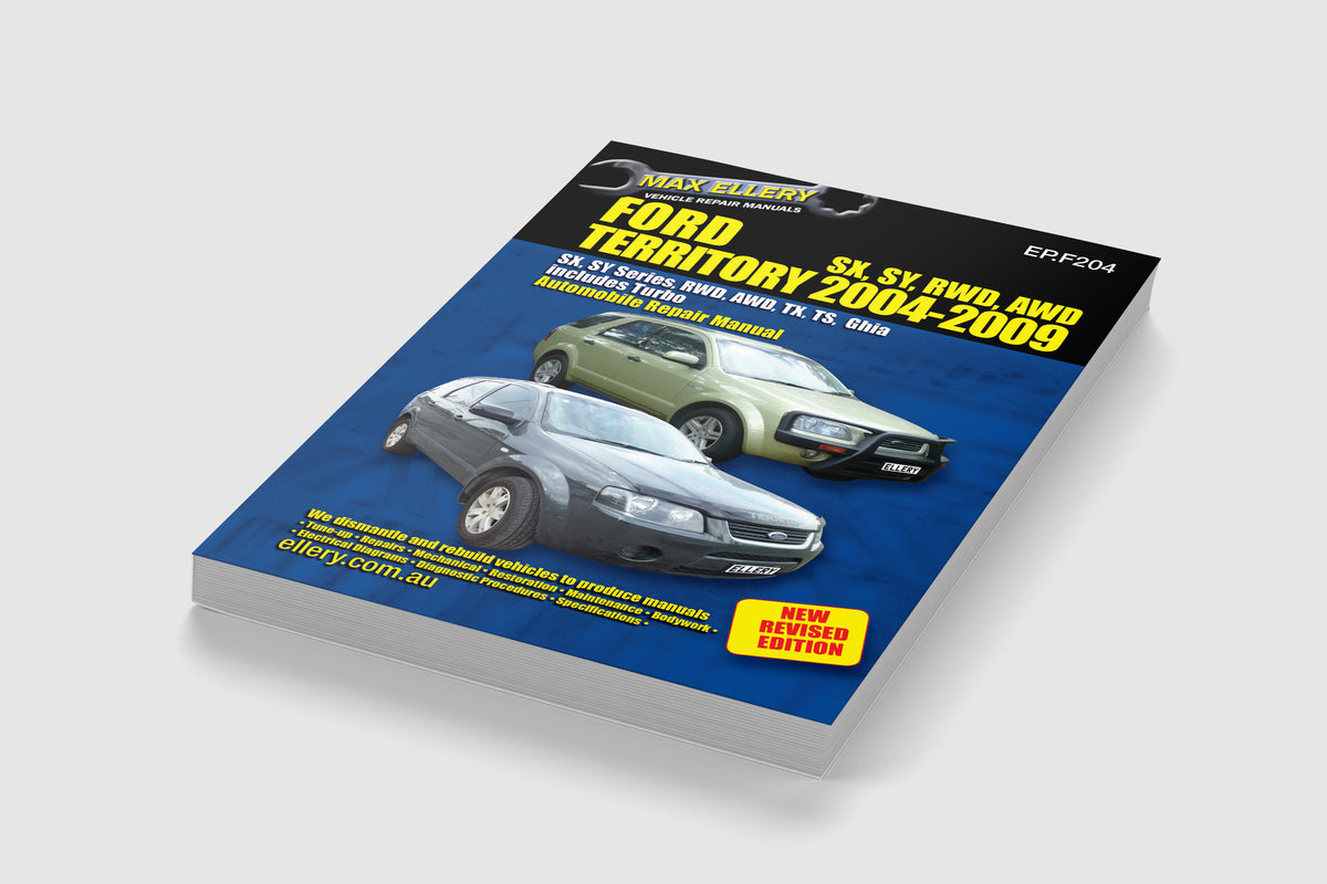 Ford Territory Rear & All Drive Repair Manual 2004-2009