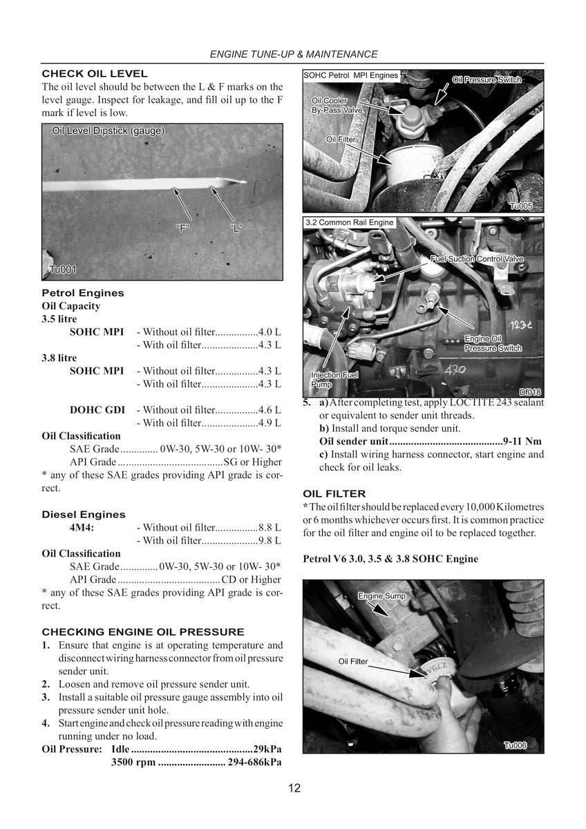 Mitsubishi Pajero Repair Manual 1999-2014