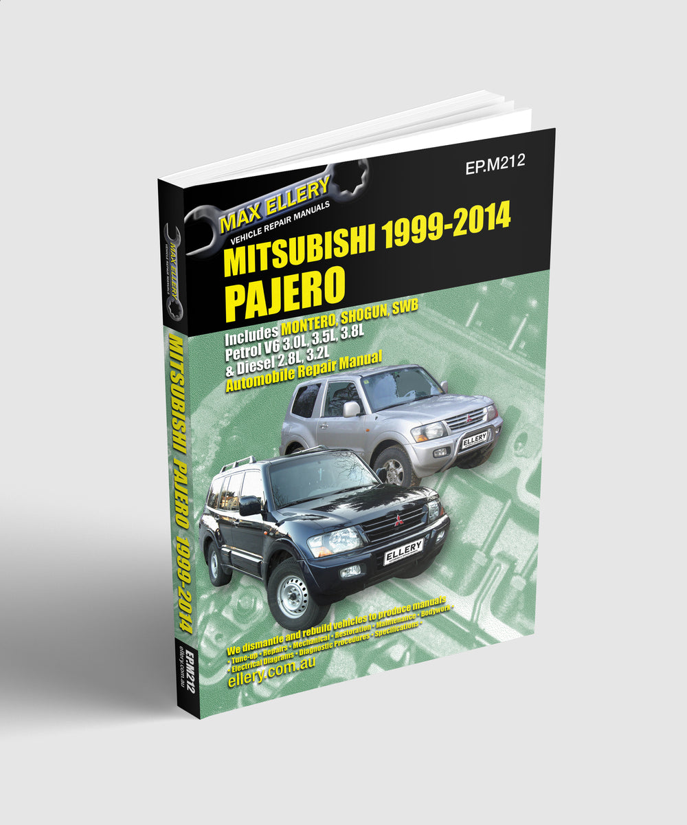 Mitsubishi Pajero Repair Manual 1999-2014
