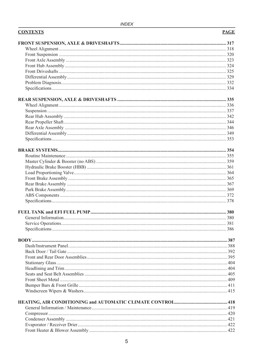 Mitsubishi Pajero Repair Manual 1999-2014