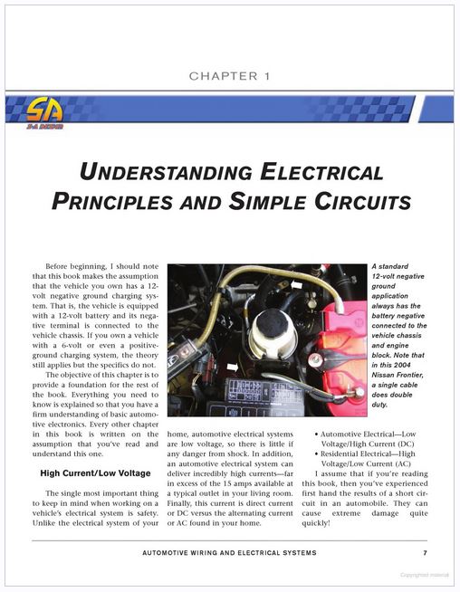 Automotive Wiring and Electrical Systems : Workbench How-To
