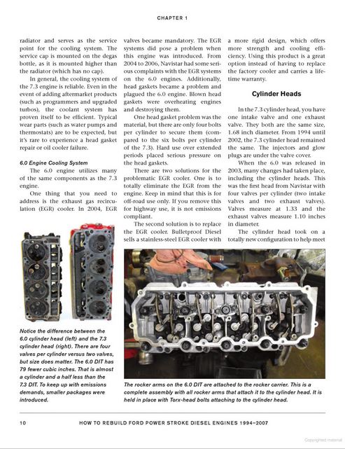 How To Rebuild Ford Power Stroke Diesel Engines 1994-2007 : Workbench How-To