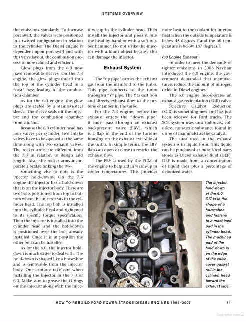 How To Rebuild Ford Power Stroke Diesel Engines 1994-2007 : Workbench How-To