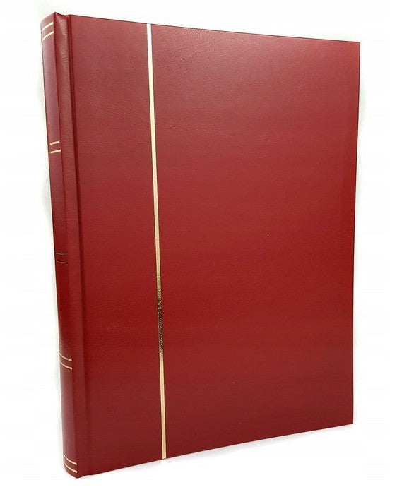 Stockbook NEUTRAL A4, 16 Black pages, non-padded cover, ASSORTED