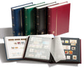 A4 Stockbook COMFORT, 32 black pages, padded cover, blue