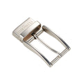 Brushed Nickel Reversible Belt Buckle