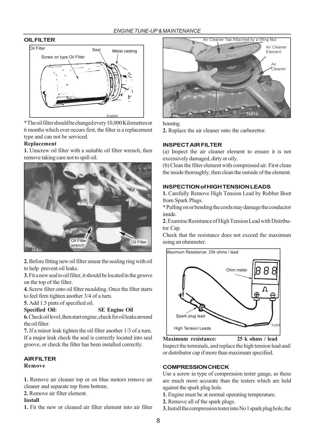 Ford Falcon/Fairlane Xa Xb Xc Abridged Factory Workshop Manual 72-79