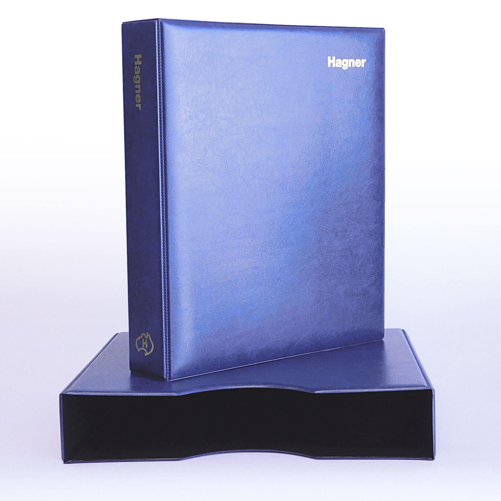 Hagner Deluxe Binder and Slipcase - Armada Blue