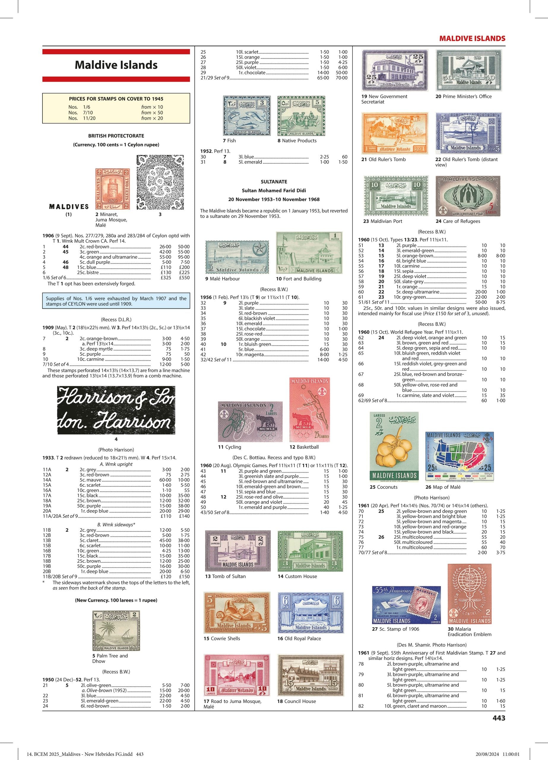 STANLEY GIBBONS 2024 Commonwealth & British Empire Stamps Catalogue 1840-1970