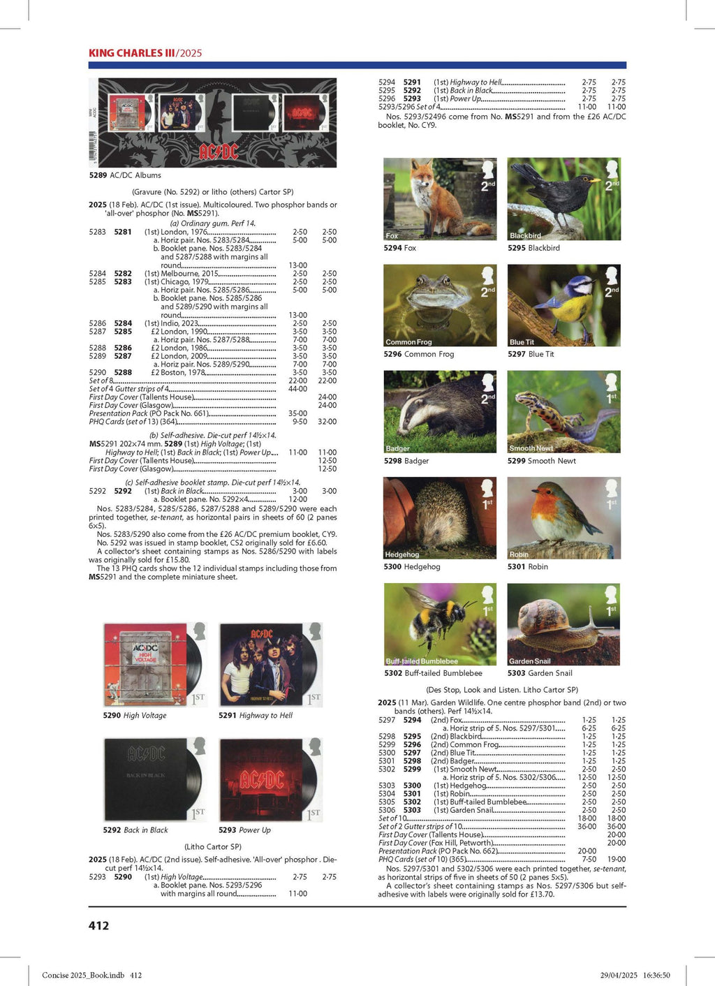 2025 Great Britain Concise Stamp Catalogue