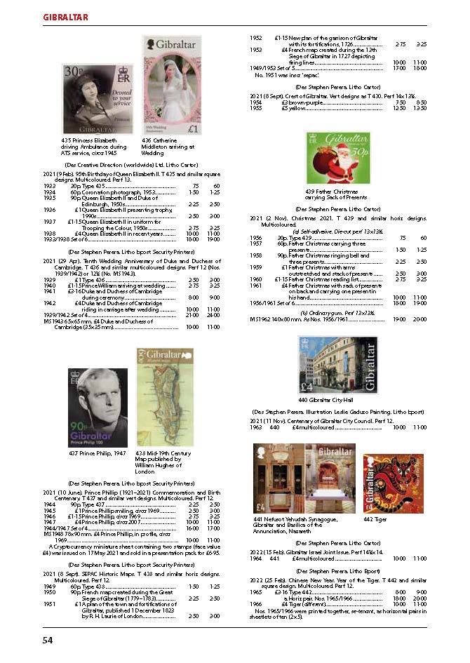 Stanley Gibbons Cyprus, Gibraltar & Malta Stamp Catalogue 6th Edition