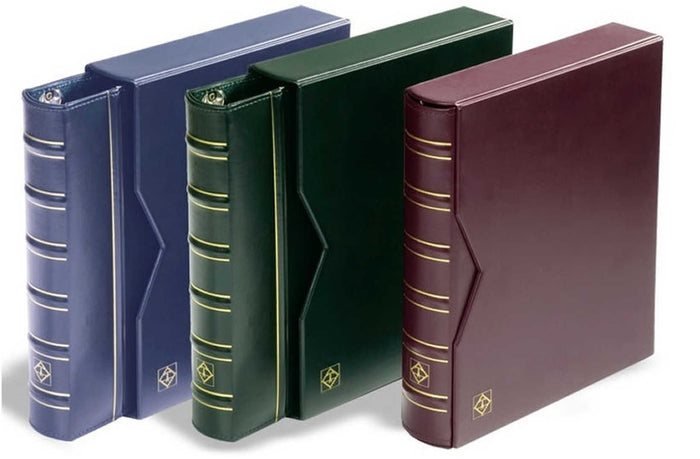 Ringbinder VARIO, Classic Design includes slipcase, blue