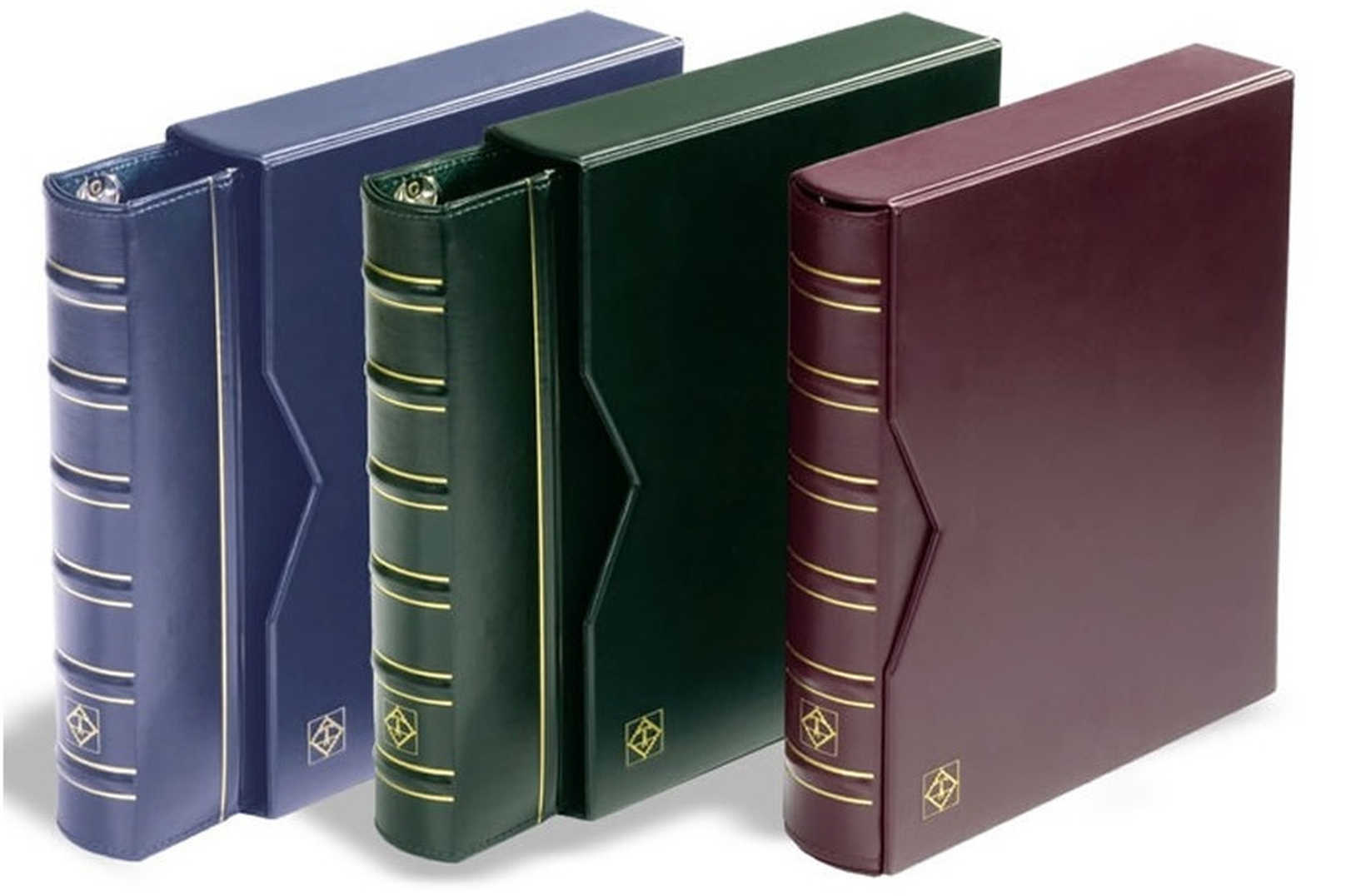 Ringbinder VARIO, Classic Design includes slipcase, green