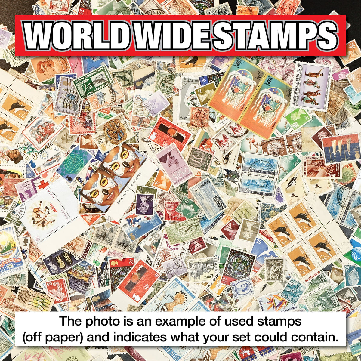 STAMPS- 100 BRITISH COMMONWEALTH - MINT