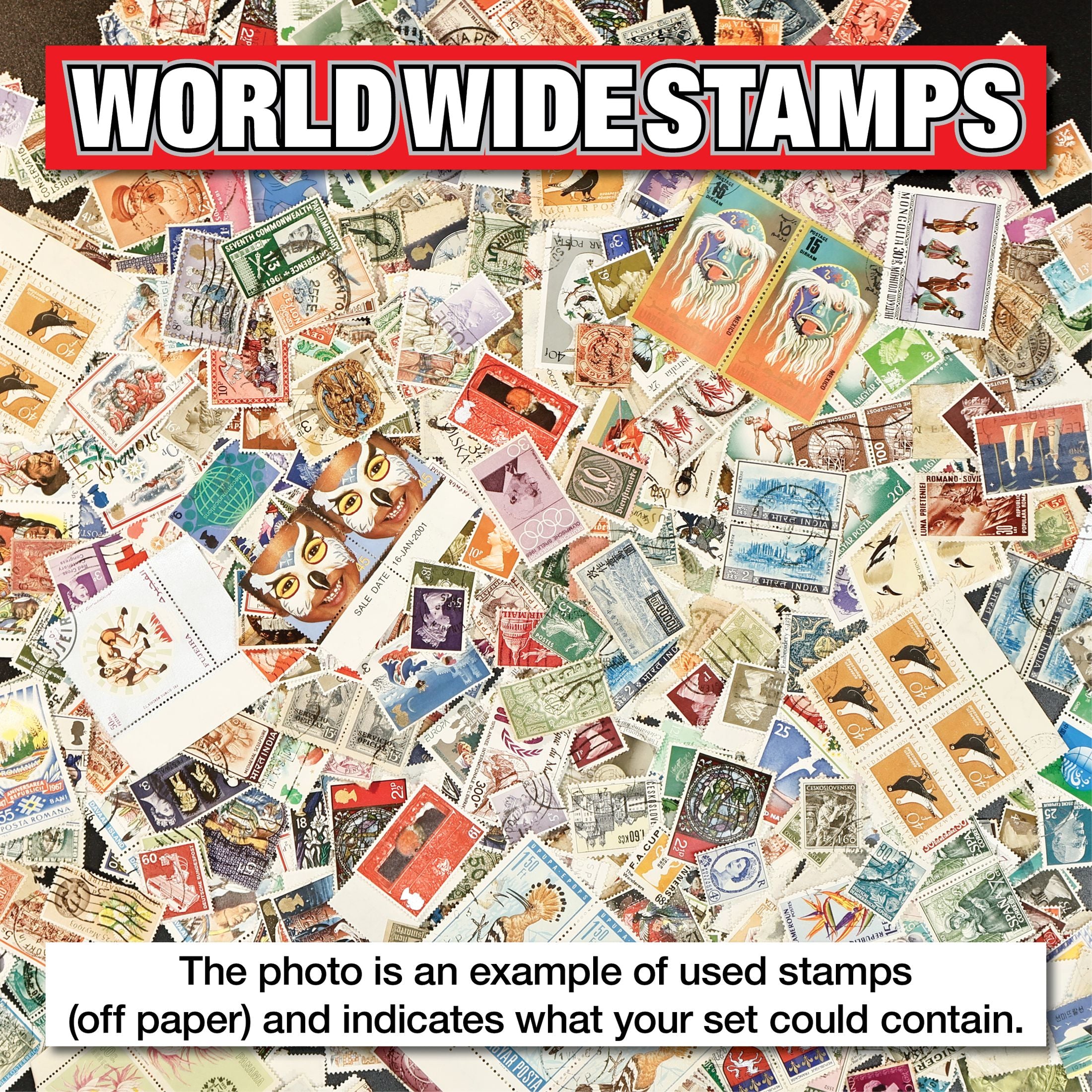 STAMPS- 100 CHAD