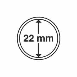 Coin Capsules, Inner Diameter 22mm