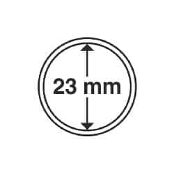 Coin Capsules, Inner Diameter 23mm