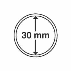 Coin Capsules, Inner Diameter 30mm, 100 per pack