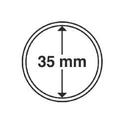 INTERCEPT ULTRA Coin Capsules 35mm, pack of 10