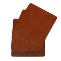 LEGENDÄR Leather Coaster DRYNK - chestnut