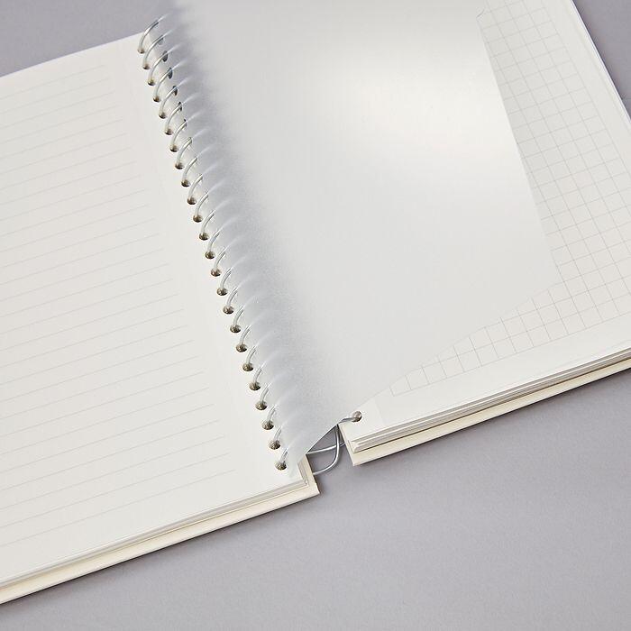 Notebook A5, Mucho Spiral Bound, Azzurro