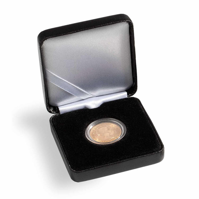 Single Coin Box NOBILE, up to diameter 38mm, black
