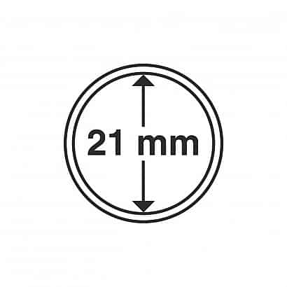 Coin Capsules Inner Diameter 21mm