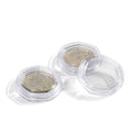 Coin Capsules CAPS for 50 Pence 27.3mm, pack of 10