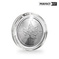 ULTRA coin capsules Perfect Fit for 1 oz. Maple Leaf Silver (38,00mm), pack of 100