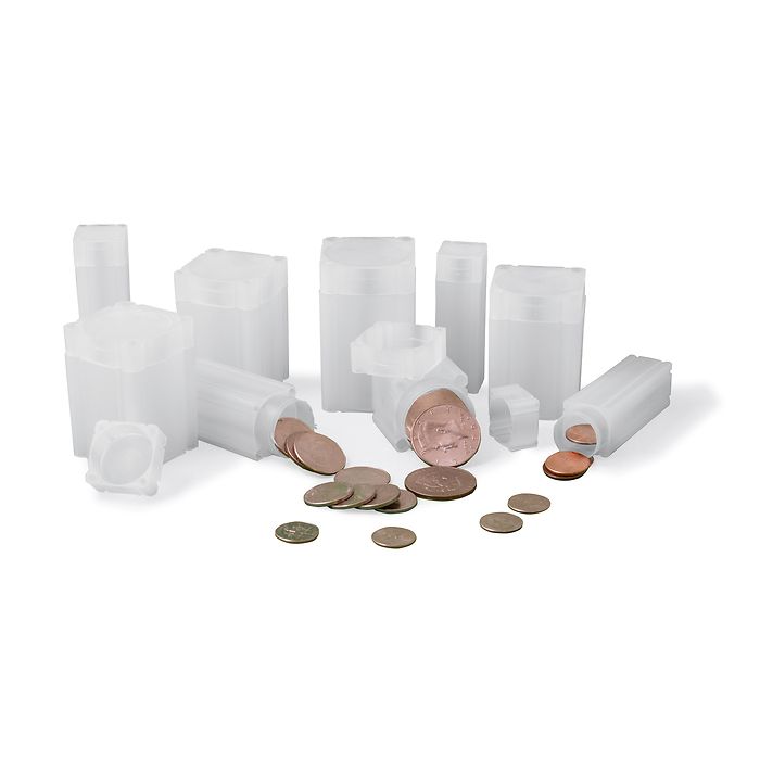 Lighthouse Coin Tubes for US Half Dollars (30.61mm) - Box of 100