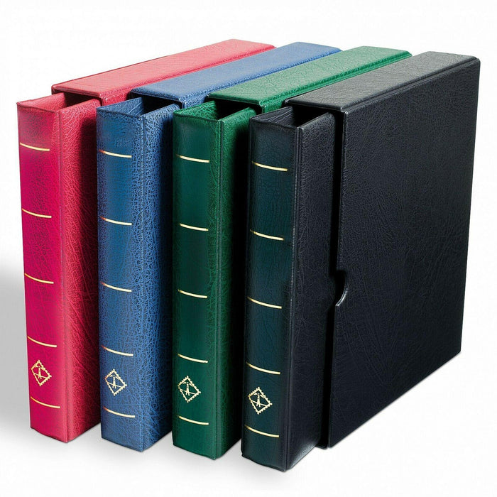 OPTIMA F Ringbinder and Slipcase, Red