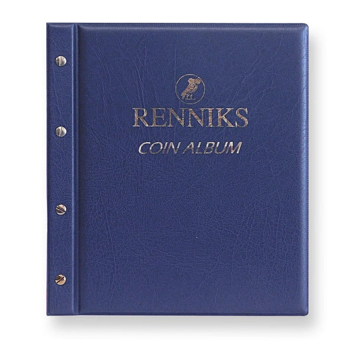 Renniks Coin Album - Blue