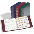 Ringbinder NUMIS, in Classic Design with slipcase, red