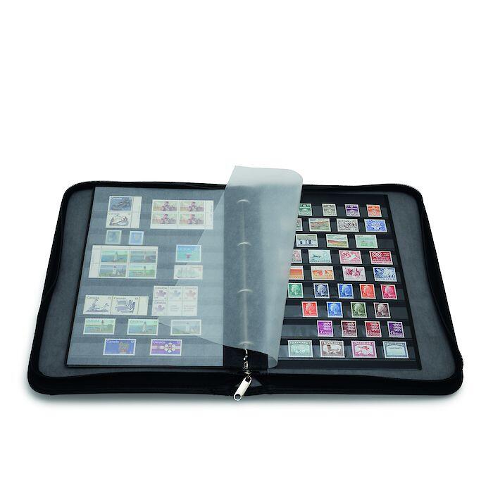 Ring binder folder KURT in GRANDE format, Black